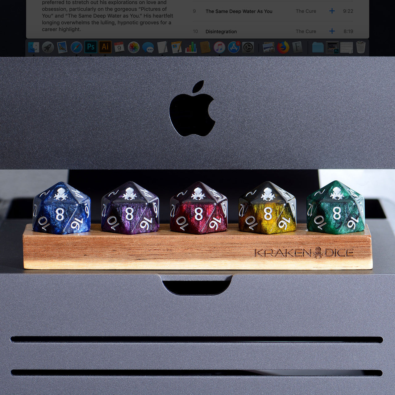 Acasia Wood 30mm D20 Display